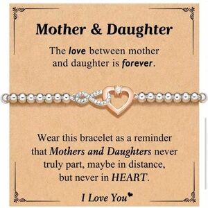 NWT “Mother‎ & Daughter” beautiful bracelet